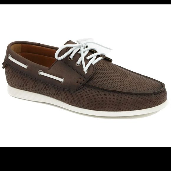 9.5 mens amali boat shoe brown - Picture 1 of 1